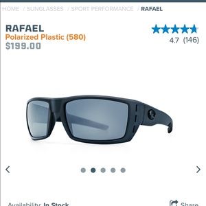 Costa regular size gray sunglasses